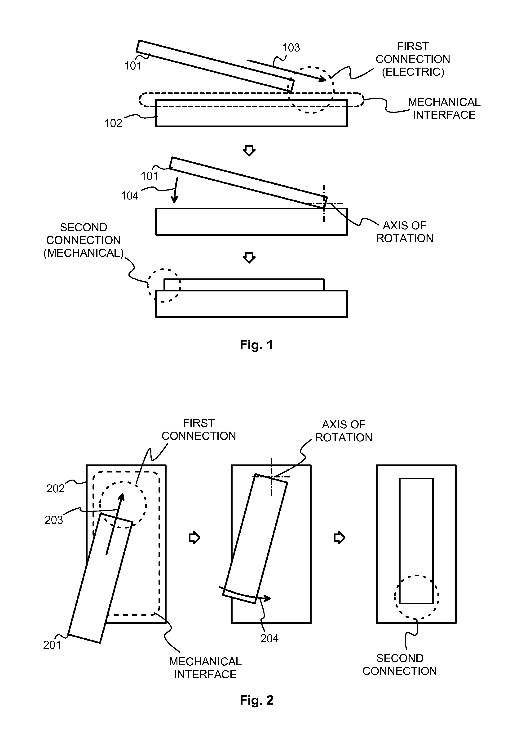 Apparatus, add-on module, and a system comprising a host apparatus and an add-on module