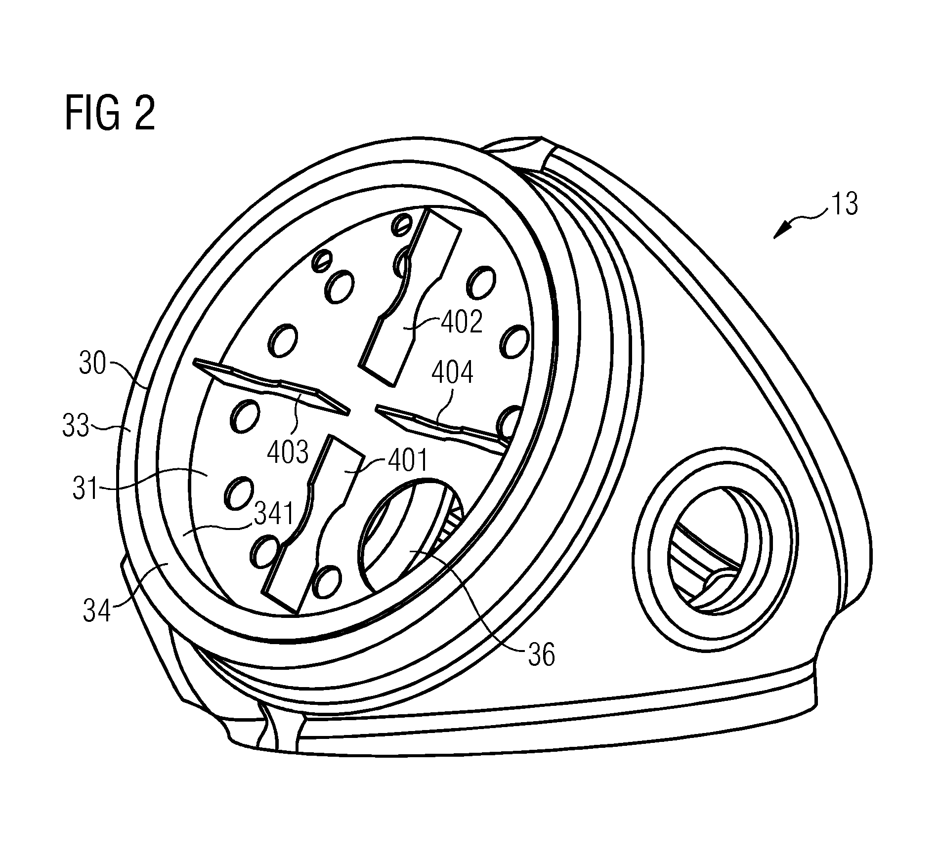 Reinforced pitch bearing of a wind turbine