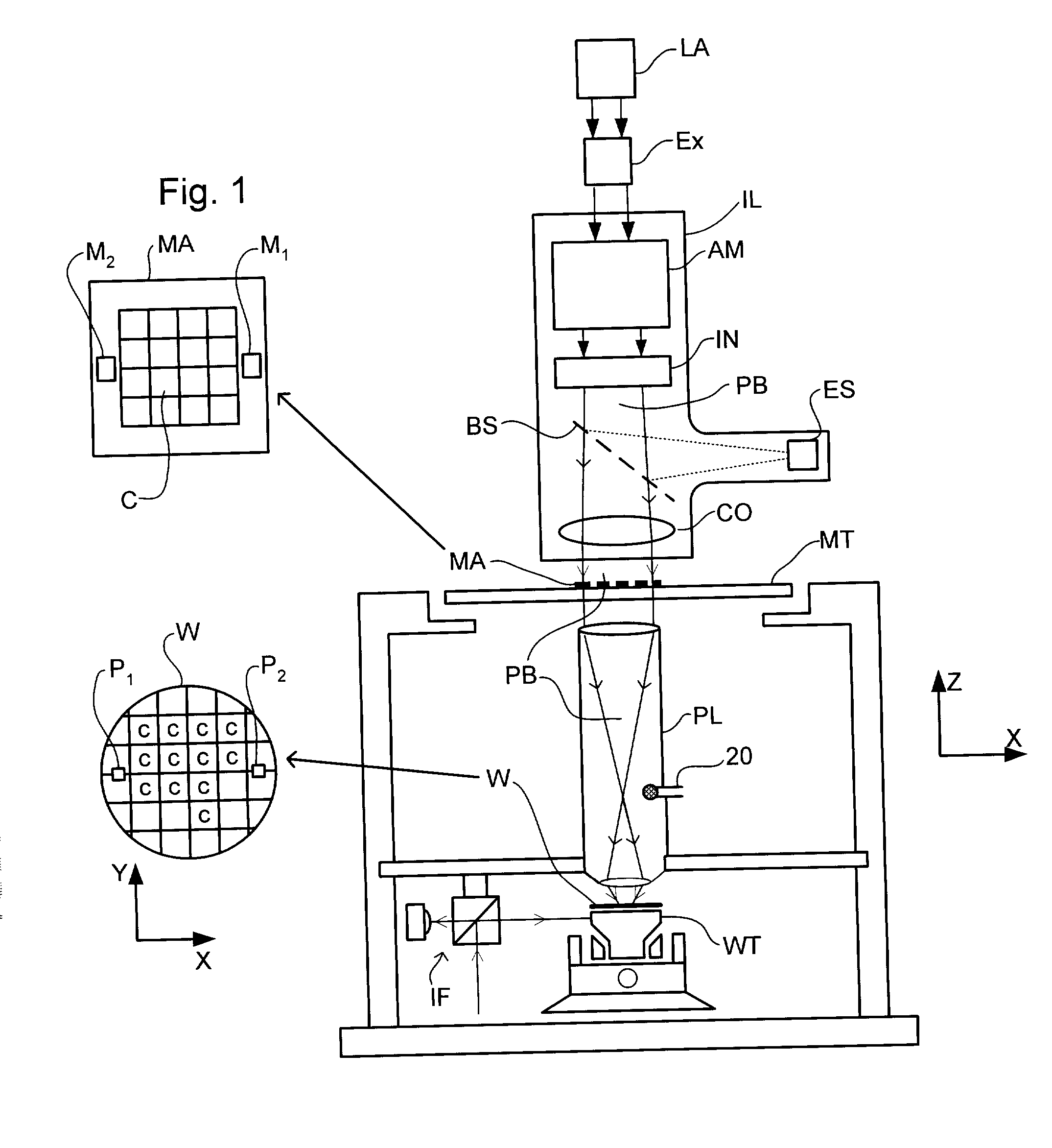 Lithographic apparatus, integrated circuit device manufacturing method, and integrated circuit device manufactured thereby