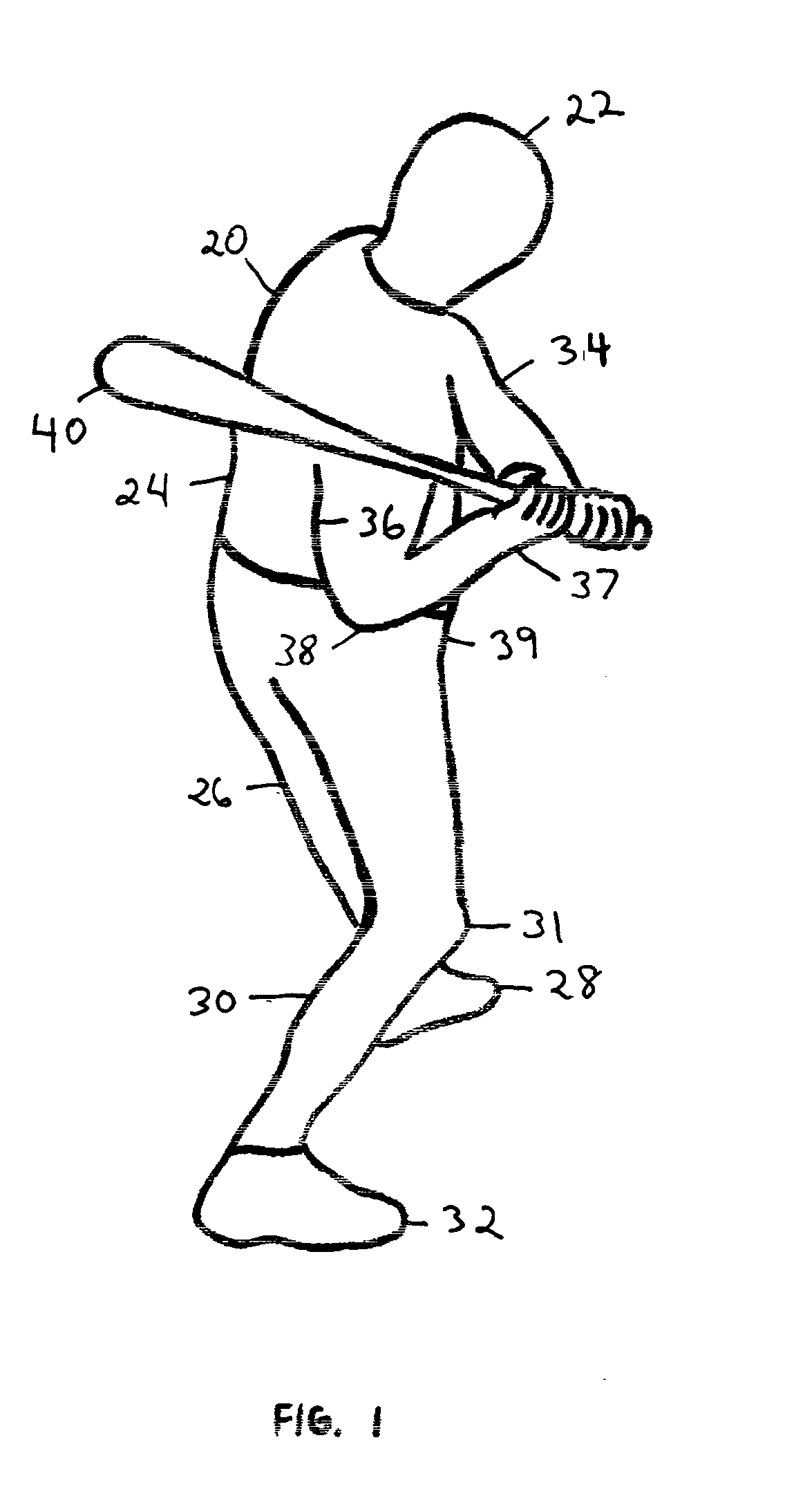 Method for pivotally swinging and hitting an object