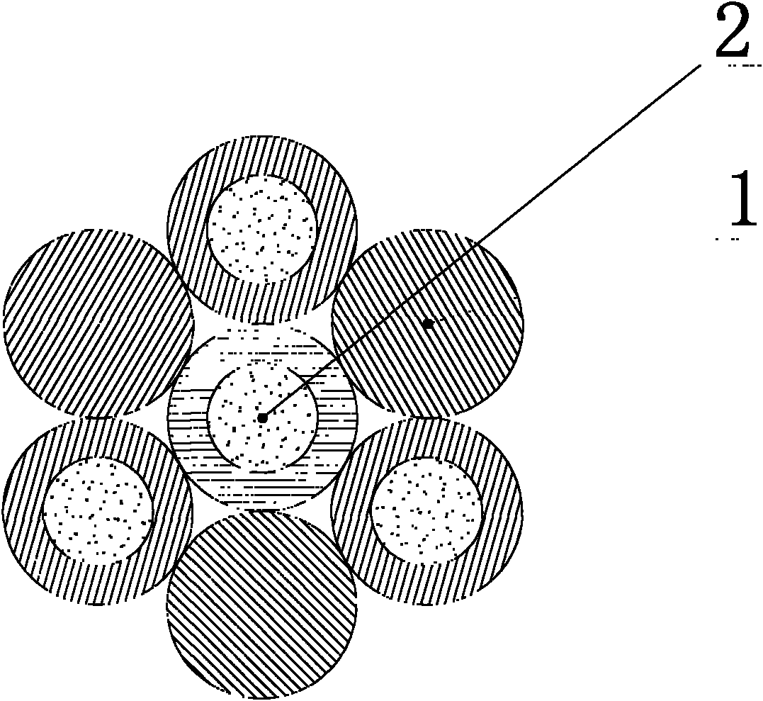 Multi-stranded welding wires