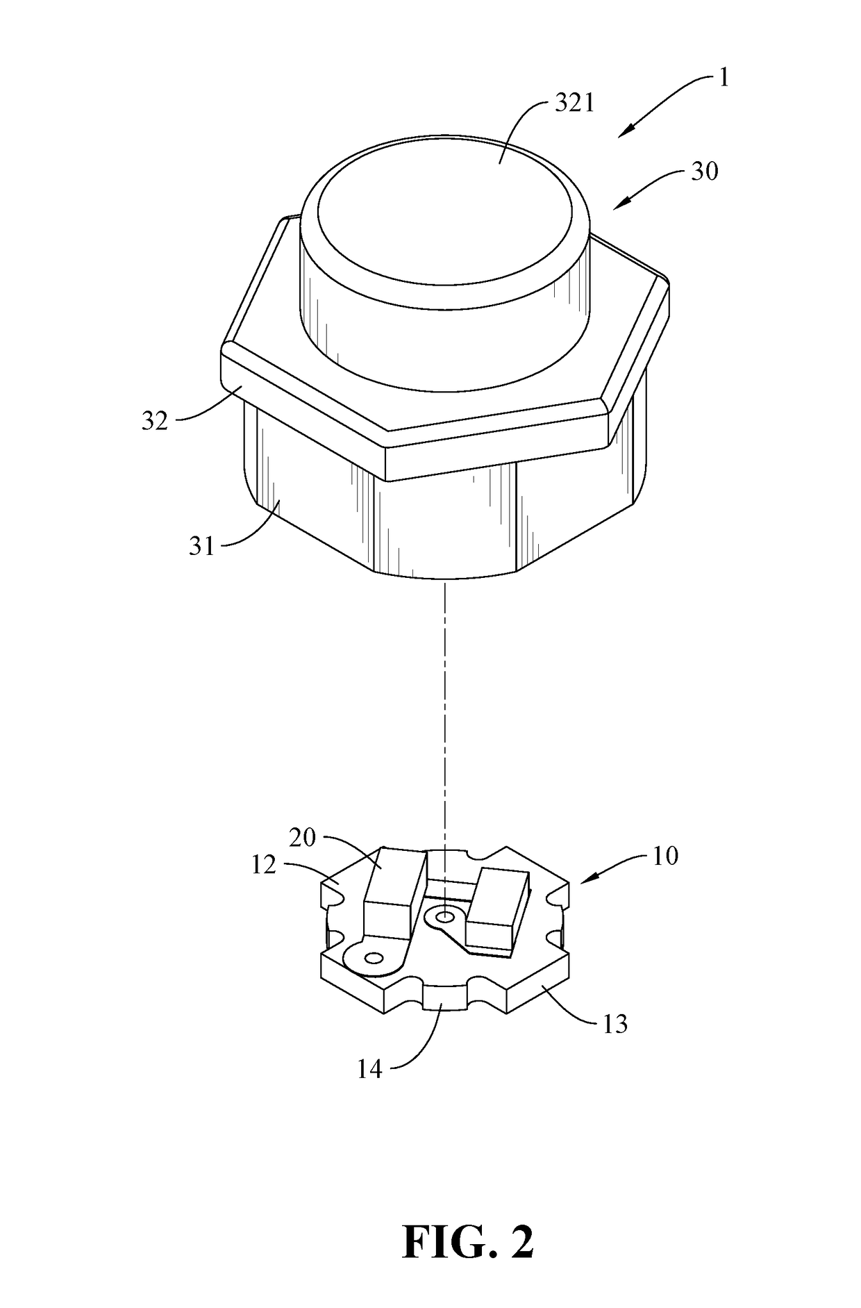 Combined type single stud illuminating building block