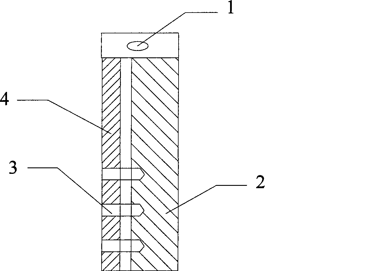 Novel graphite resistor rod for aluminum foil corrosion of capacitor