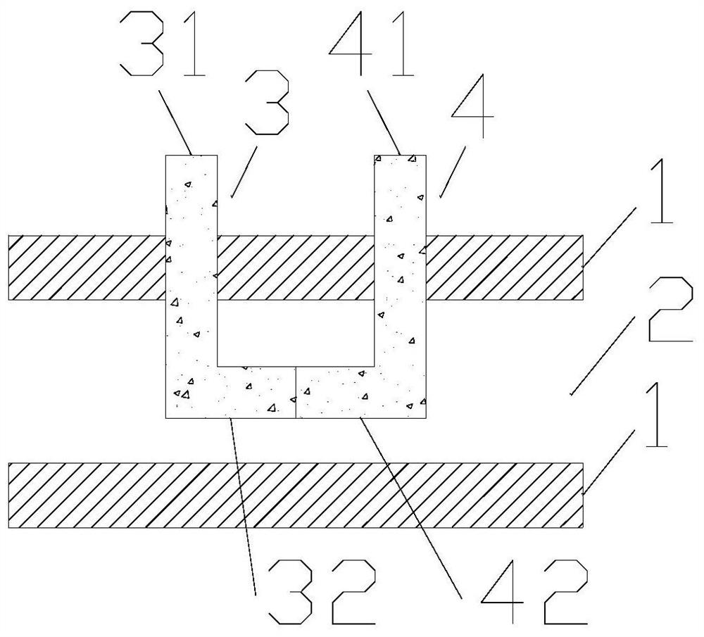 Flow velocity detection device based on magnetic material