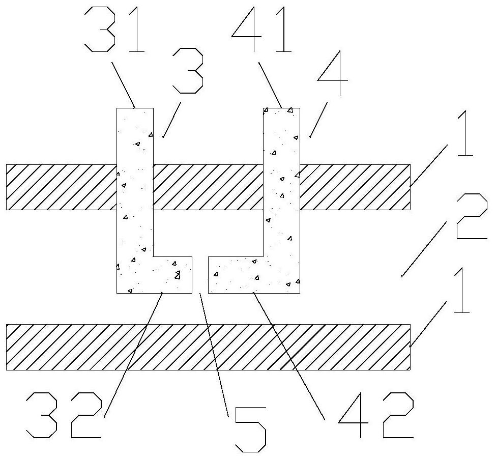 Flow velocity detection device based on magnetic material