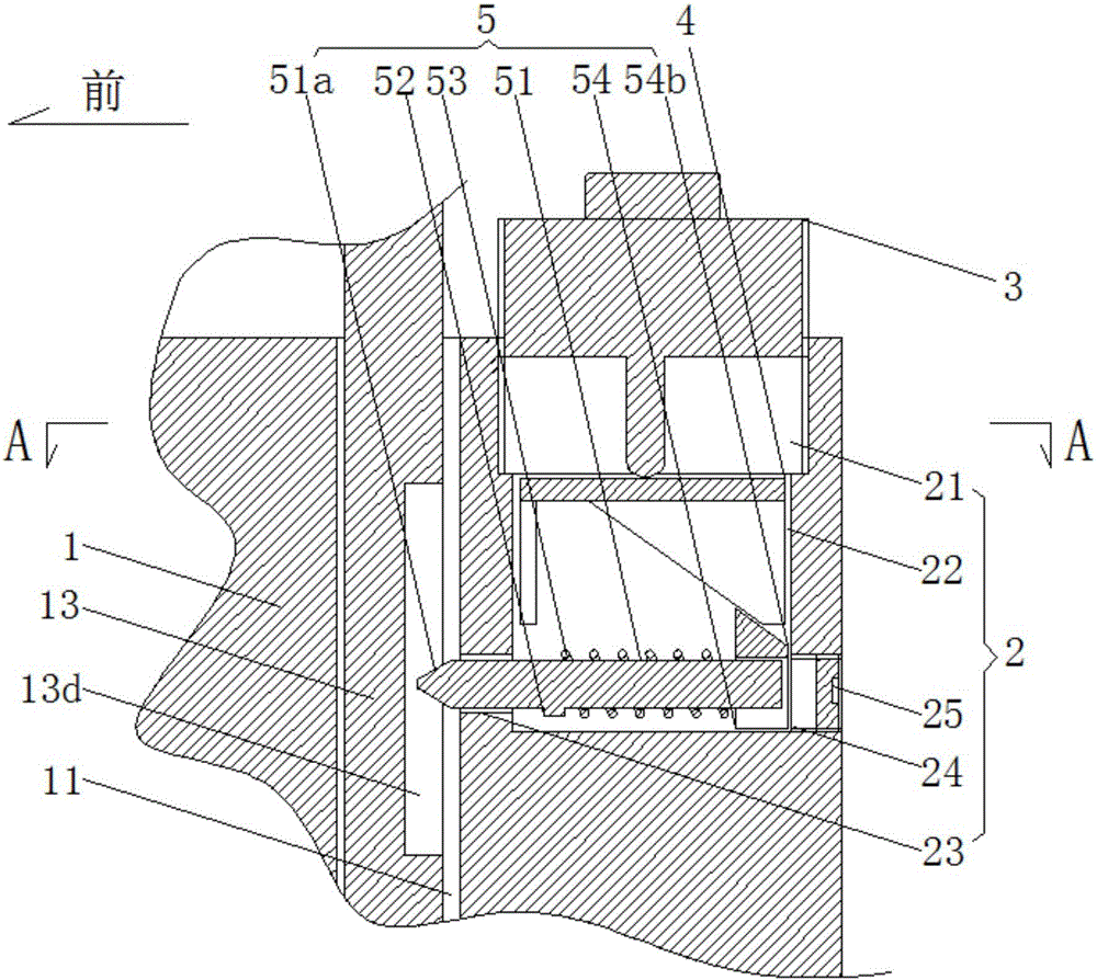 Adjusting method of locking beam return strength of lock with locking beam return function