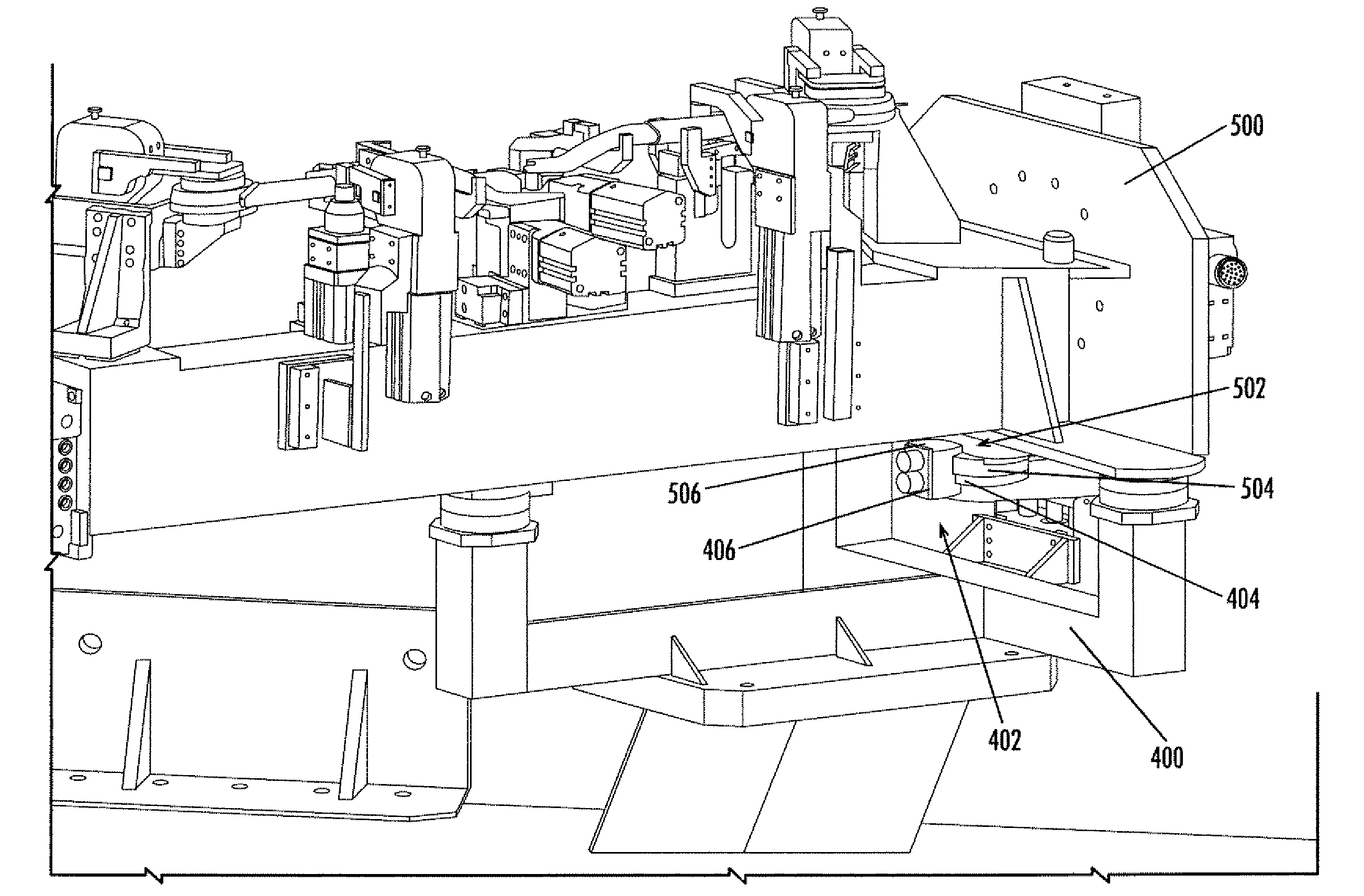 Systems, methods, and apparatus for providing continuous power to a fixture in a manufacturing process