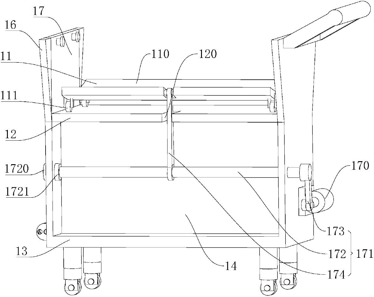 Multifunctional pediatric bed