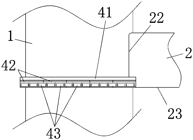 The construction method suitable for the secondary restoration of the ore-drawing system of the deep-large chute