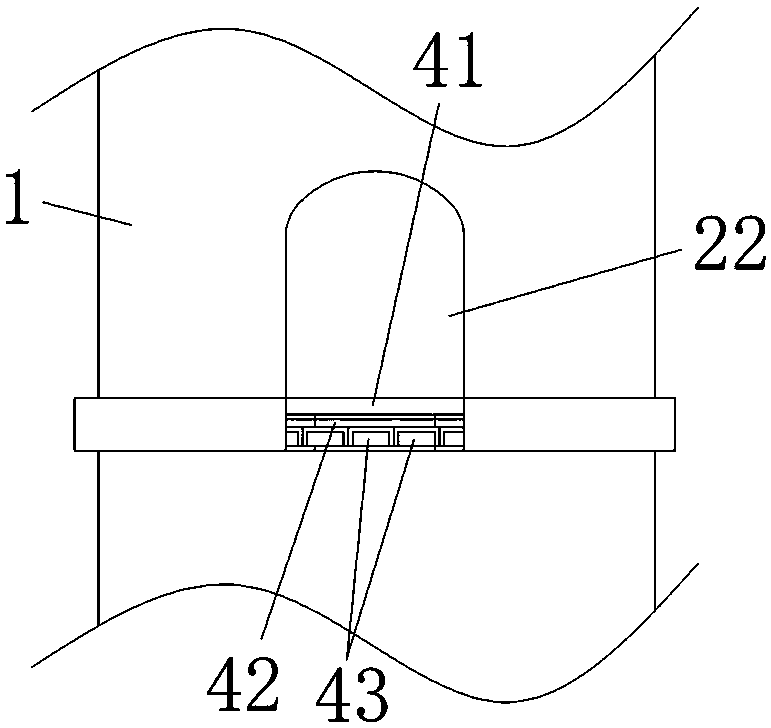 The construction method suitable for the secondary restoration of the ore-drawing system of the deep-large chute