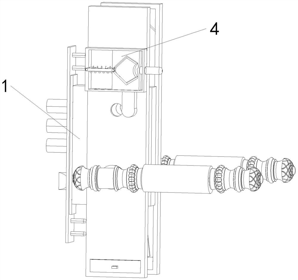 A door lock device with heating and antifreeze function