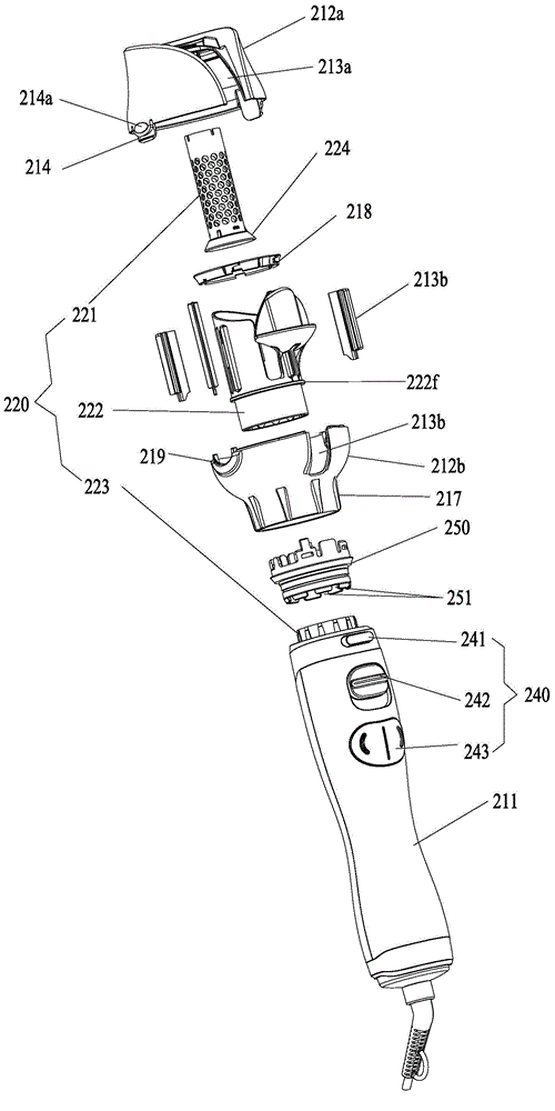 Hair curling device