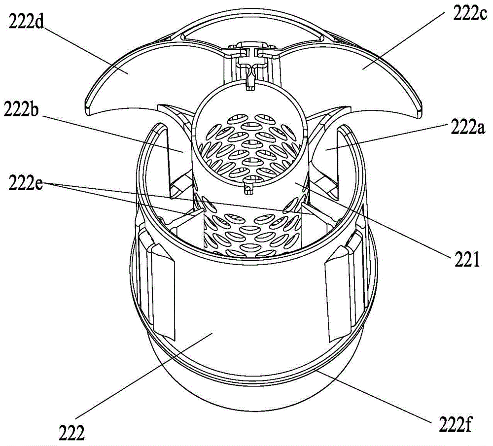 Hair curling device