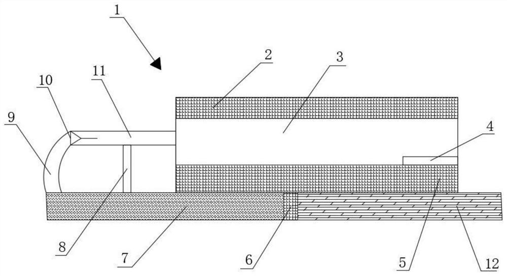 Device for measuring parallelism of micro electrode plate group