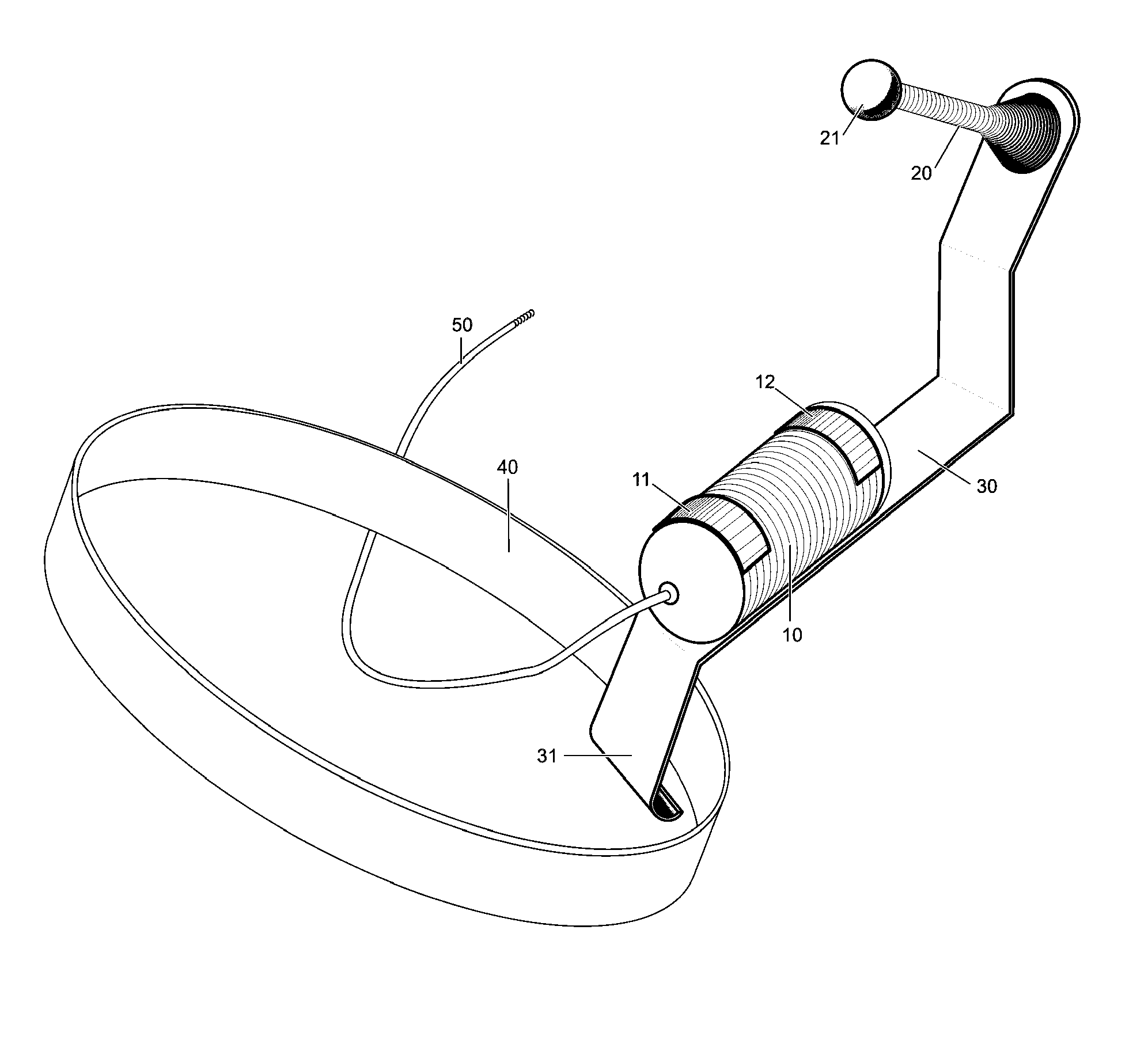 Device, system and method for improving erectile functions in males