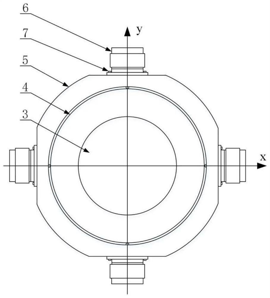 Damping device and method for restraining cutting chatter of machine tool spindle and machine tool spindle