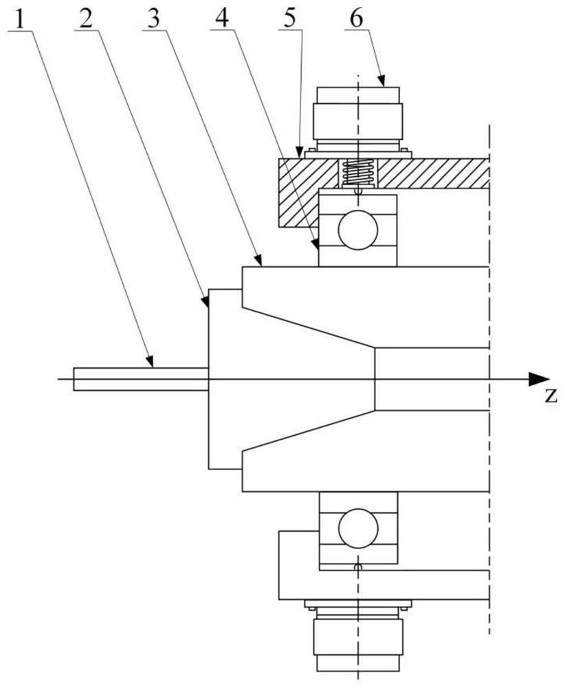 Damping device and method for restraining cutting chatter of machine tool spindle and machine tool spindle