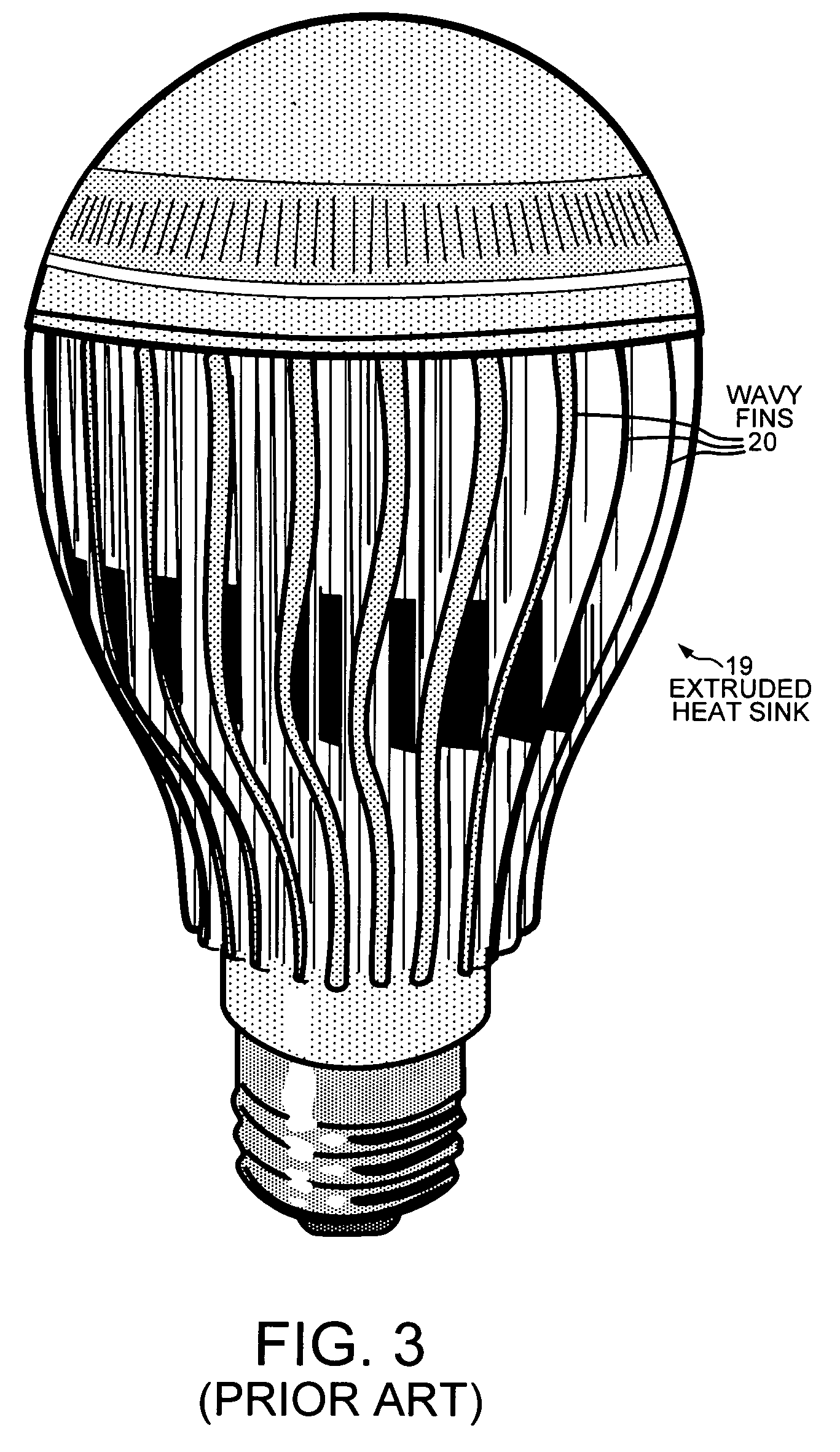 Spiral-path chimney-effect heat sink