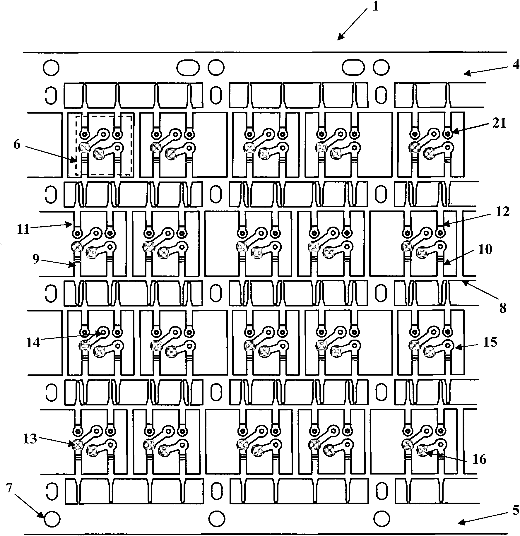 Lead frame for manufacturing rectifier