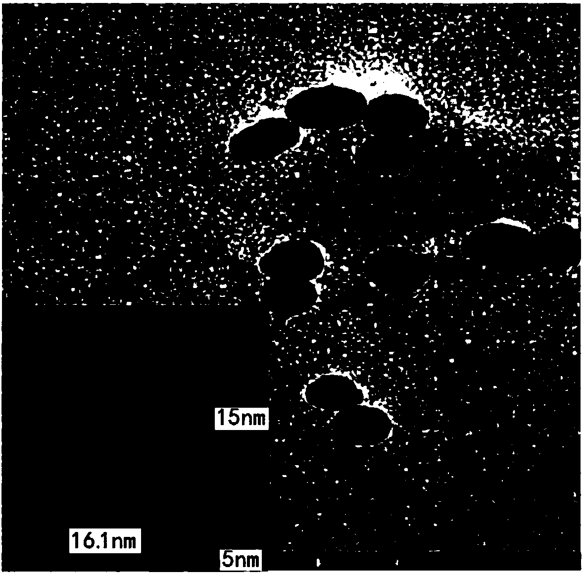 Nickel aluminum hydrotalcite oxide/quantum dot/nano gold composite film modified electrode and preparation method thereof