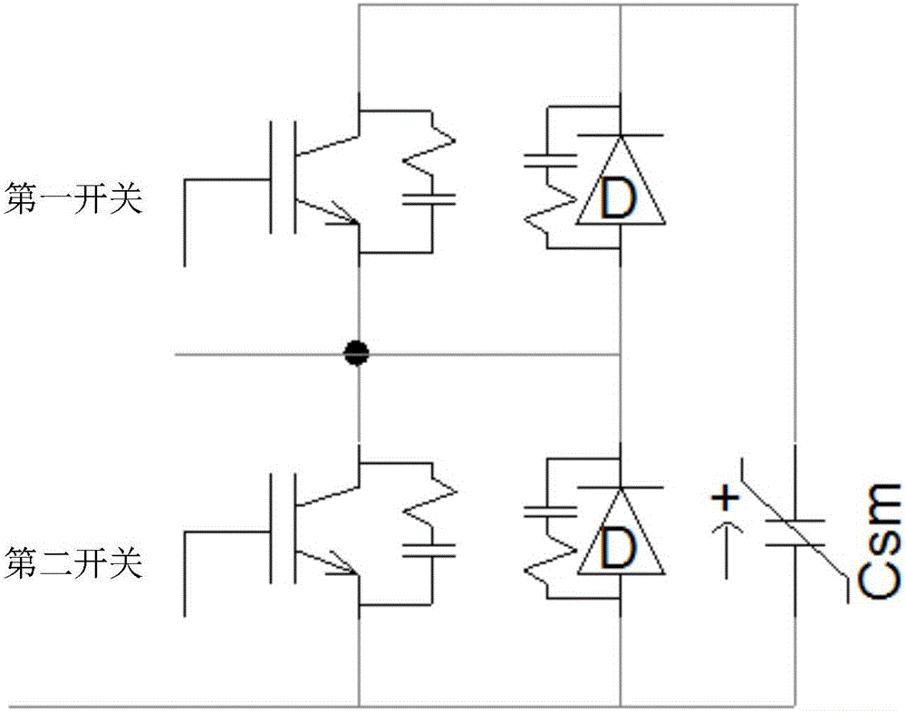 Modular multi-level half-bridge converter