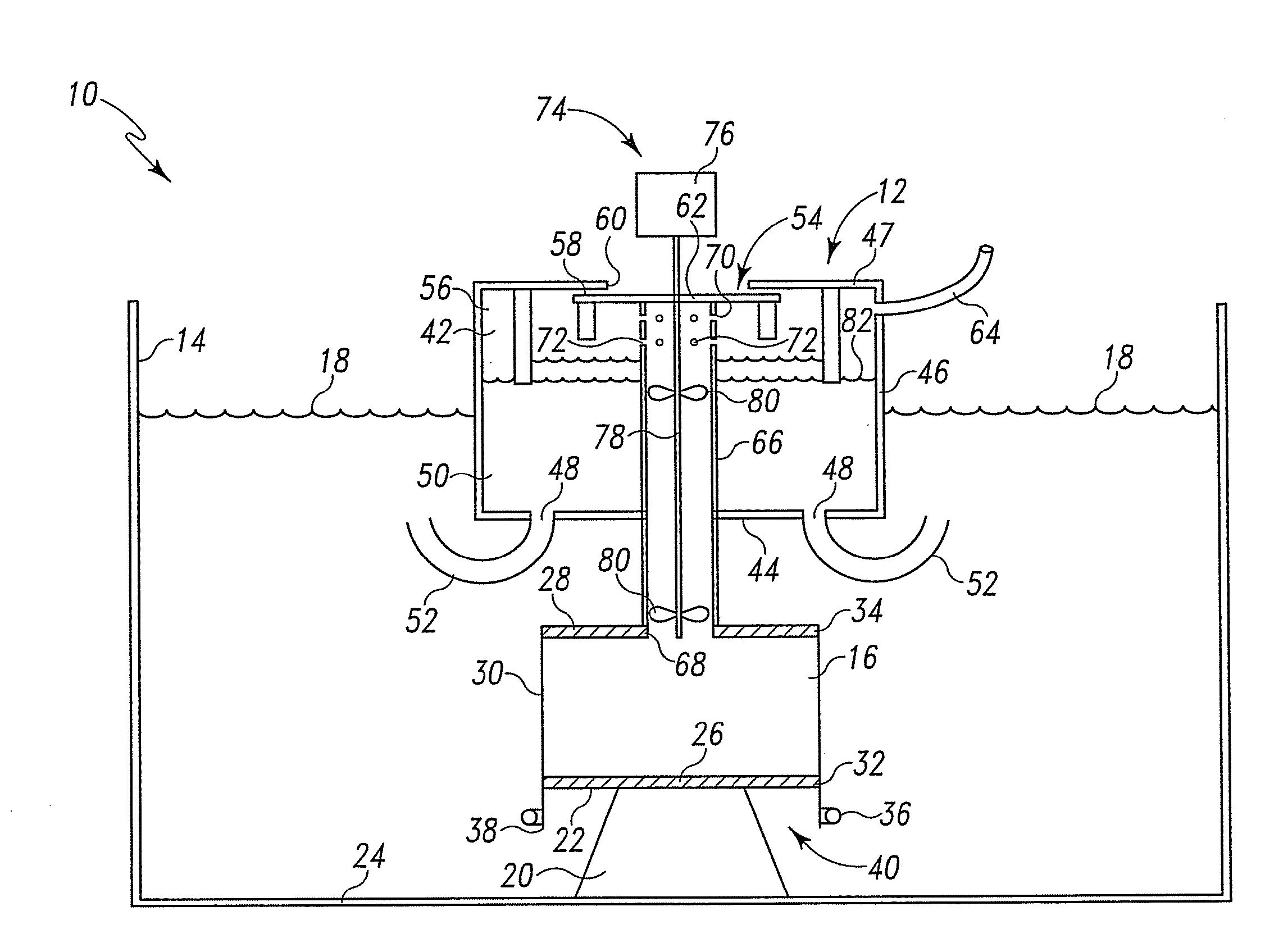 System for growing crustaceans and other fish