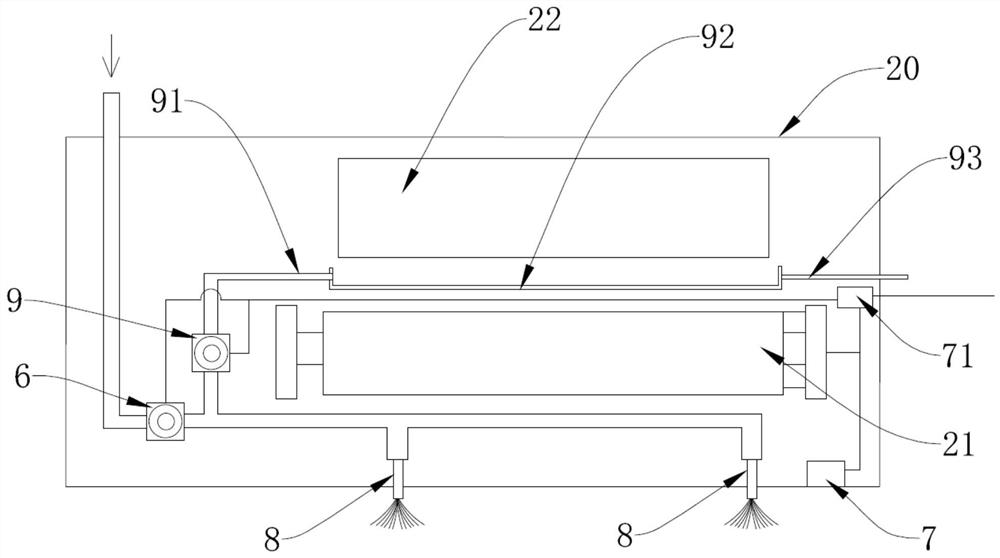 Air conditioning system with multi-point humidification function and control method thereof