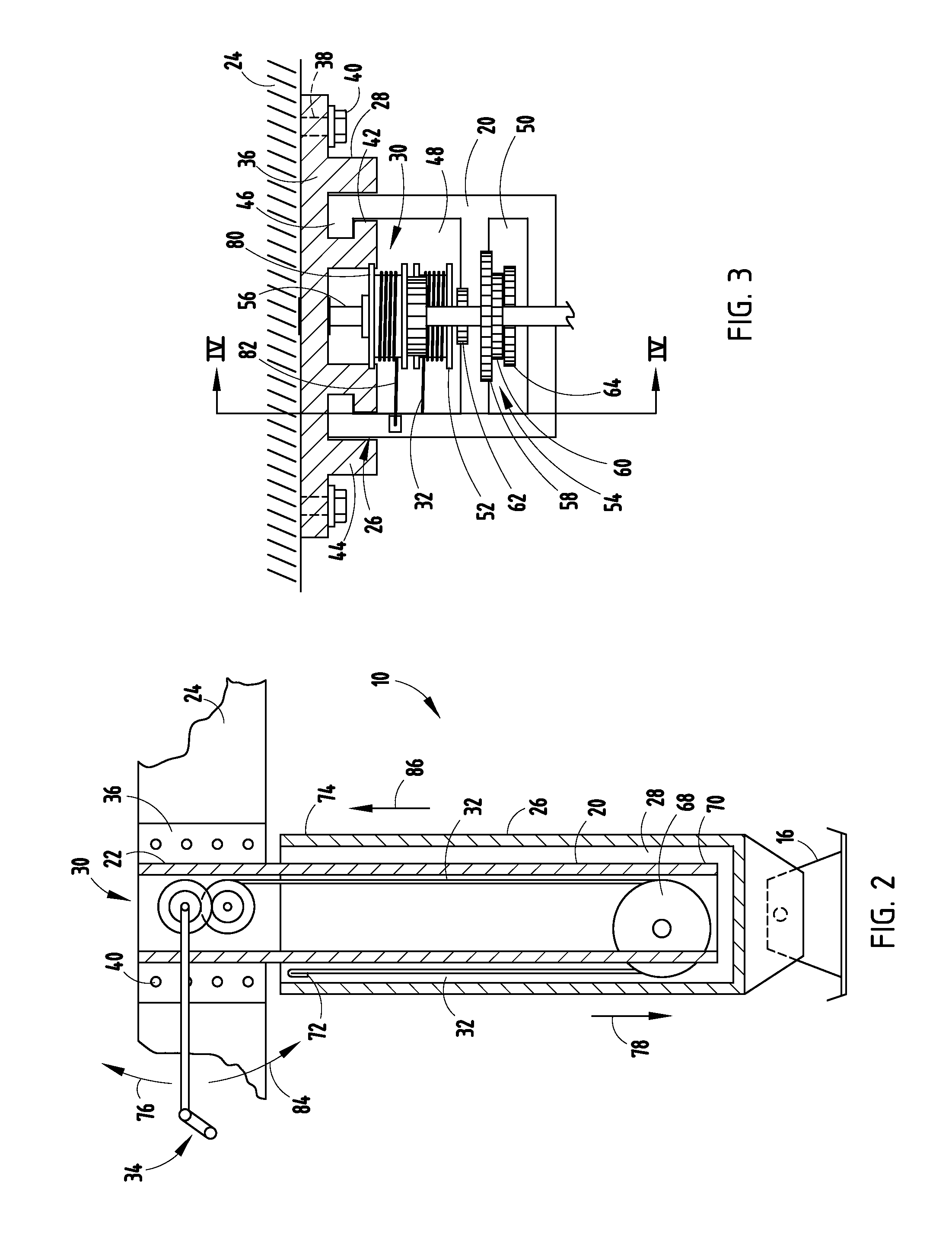 Telescoping landing gear