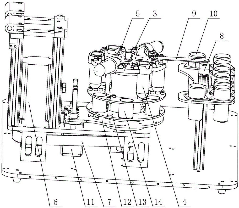 Automatic sample pre-treatment instrument control system