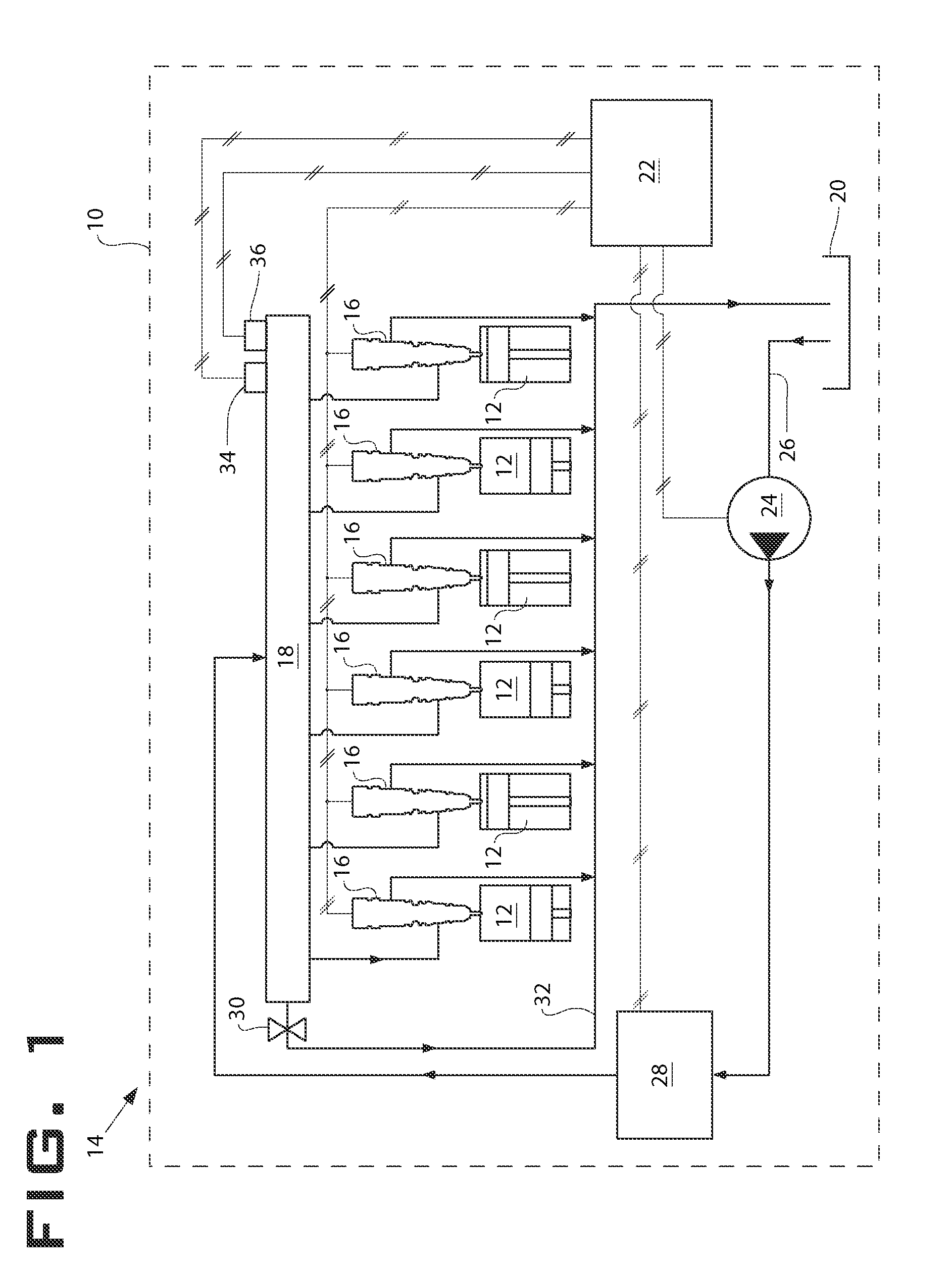 Fluid injector with auxiliary filling orifice