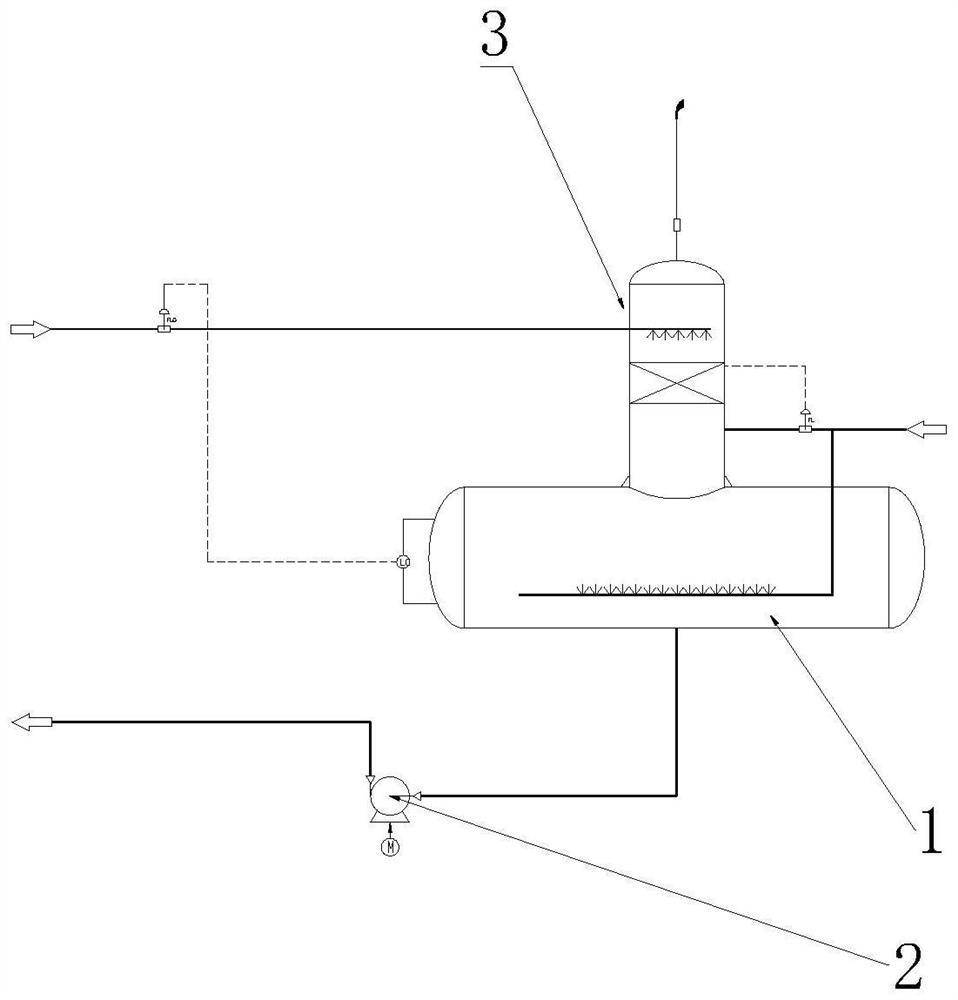 Method for producing deoxygenated water with low-temperature heat as heat source and negative-pressure thermal deaerator system with low-temperature heat as heat source