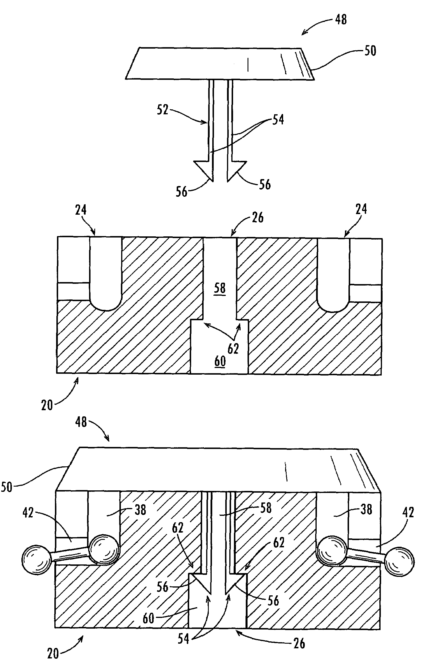 Ball chain and connector for tessellated patterns