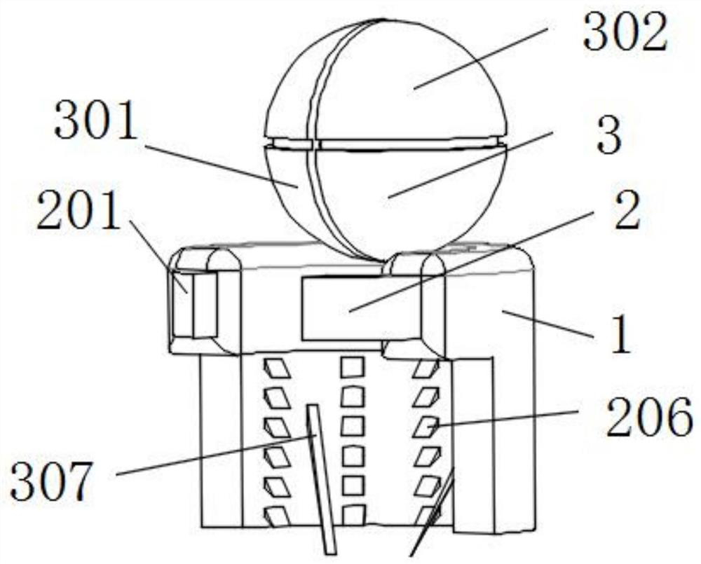 Liquid transfusion device for landscaping and using method of liquid transfusion device