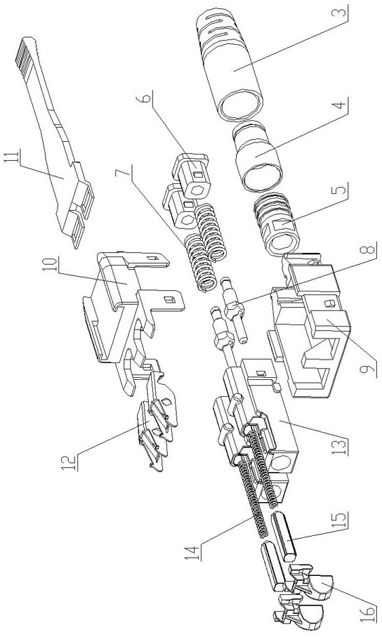 Multi-channel push-pull plug