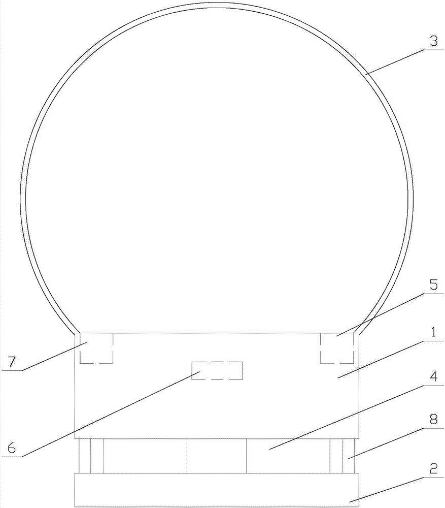 VR glasses possessing automatic focusing and eye protection functions