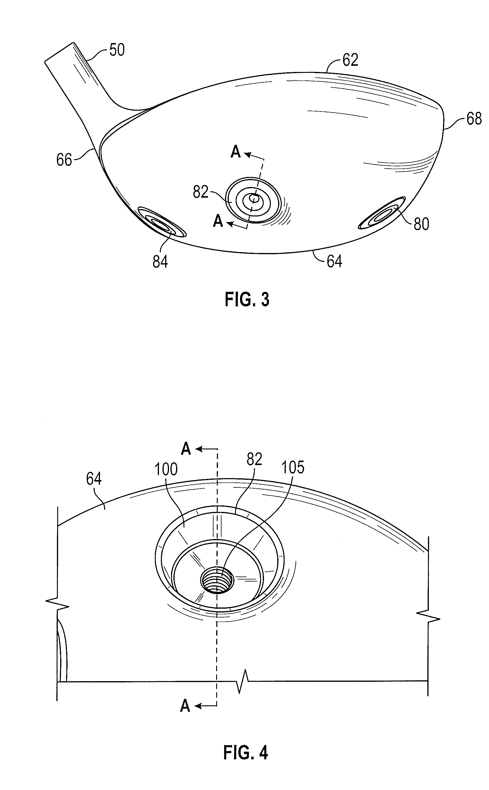 Golf club head with composite weight port