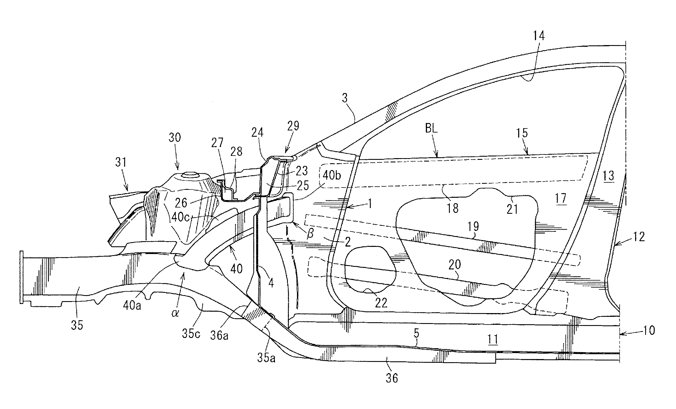 Front structure of automotive vehicle