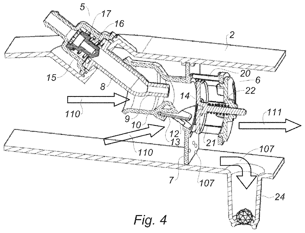 Oil decantation system for an internal combustion engine