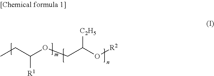 Polyoxyalkylene-modified vinyl acetal polymer, and composition comprising same