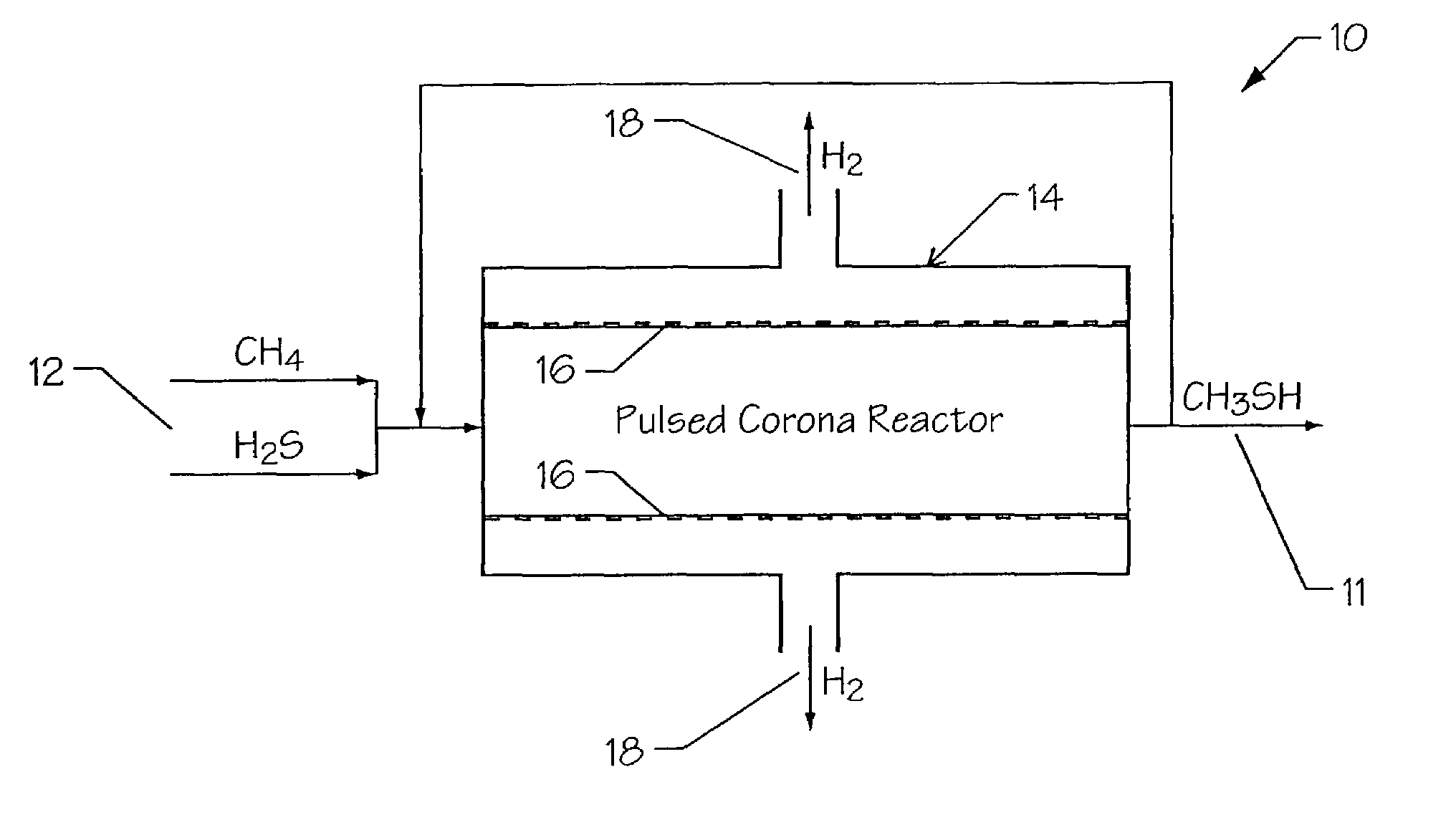 Apparatus and method for production of methanethiol