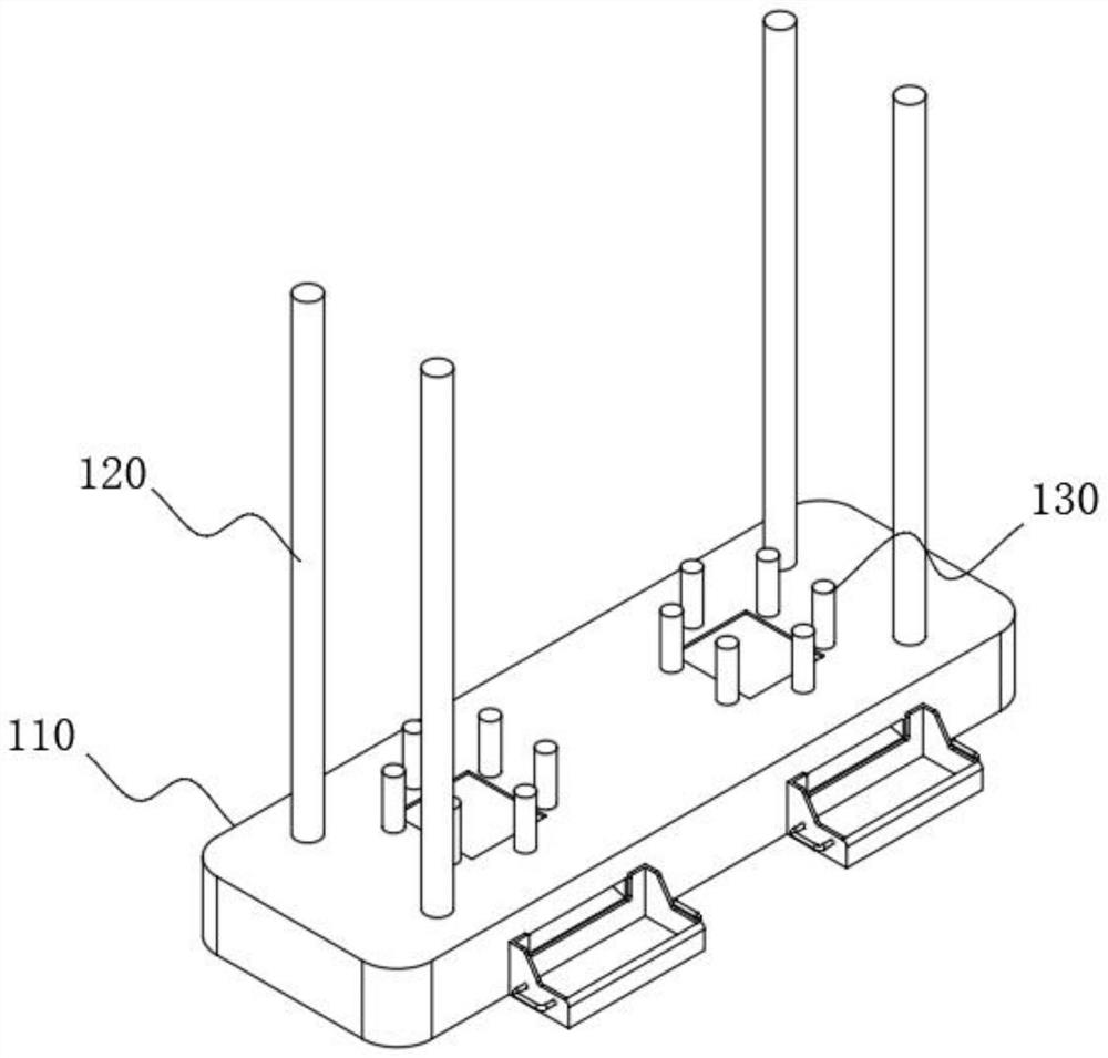 A kind of circulating drying device for lithium battery raw material processing