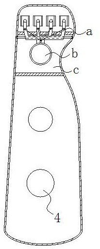 An upper limb fixation frame for newborns