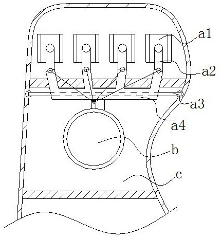 An upper limb fixation frame for newborns