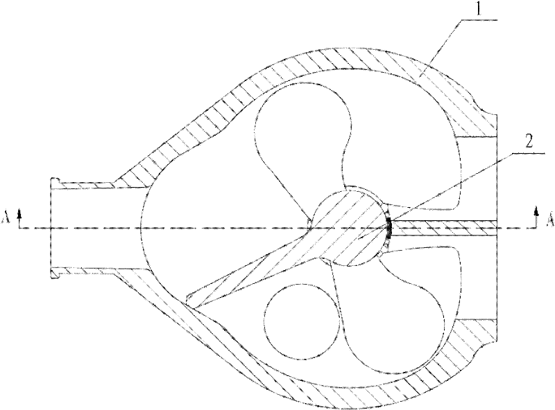 Distribution valve, pumping mechanism and concrete pumping device