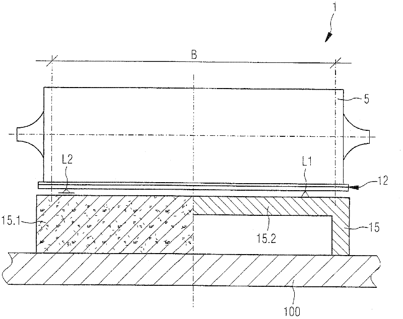 Winding machine and method for winding a fibrous web onto a winding core