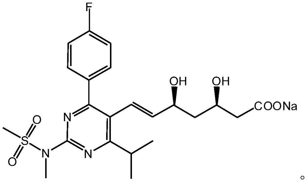 A kind of preparation method of rosuvastatin sodium