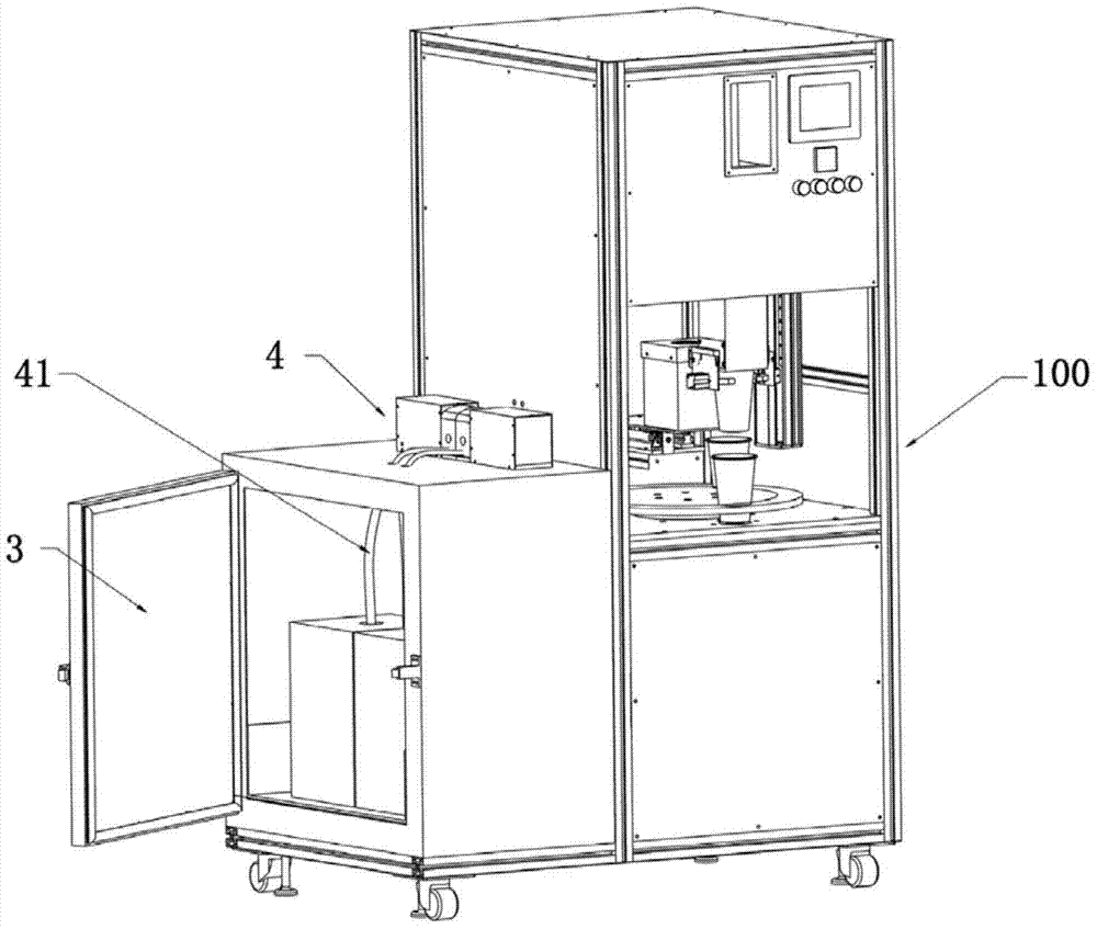 Fluid burdening blender and fluid burdening method