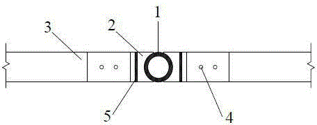 A connection node and installation method of hollow spheres of bamboo reticulated shell with welded steel inserts