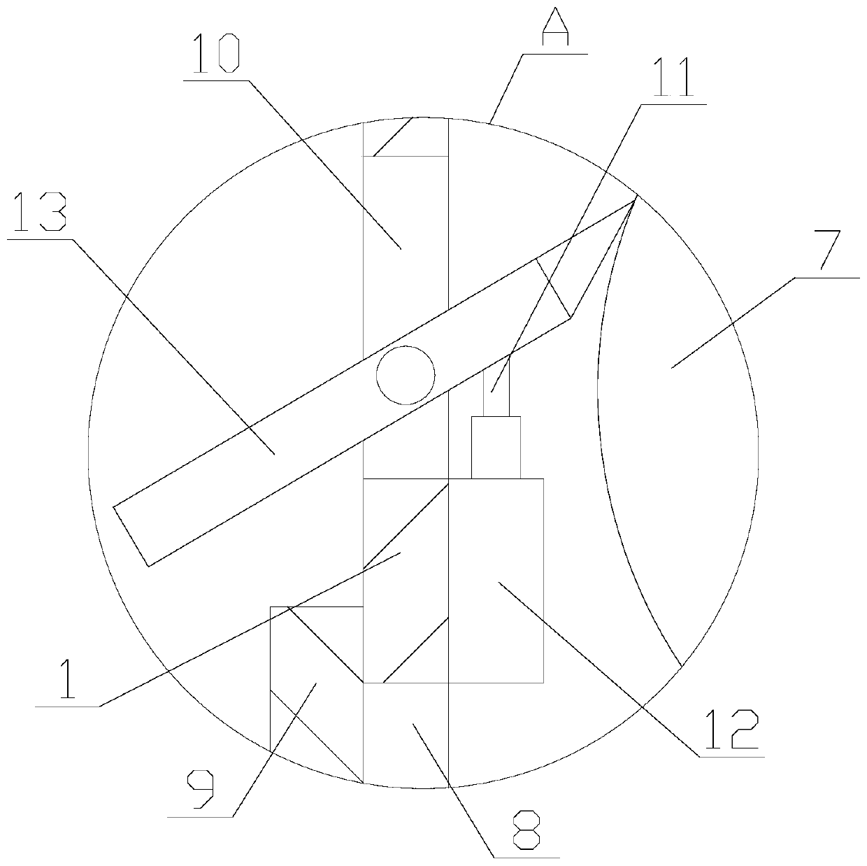 Magnetic separator with good separation effect