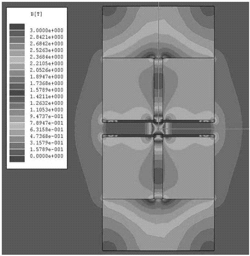 Device applied to magnetic recording medium orientation